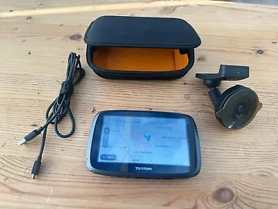 TomTom Go 5000 Model 4FL50 Sat Nav GPS UK & Europe Map - Updated • £35