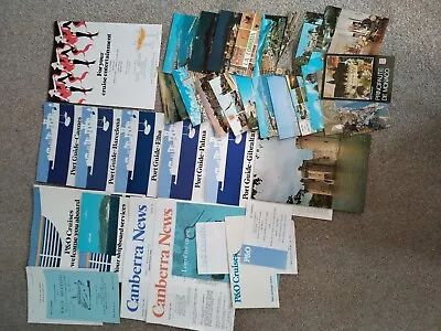 Canberra Cruise Ephemera • £10