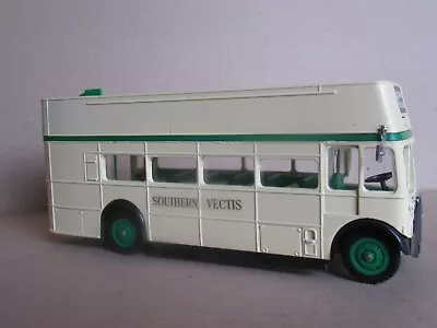 142O 1980'S Solido 4402 France Bus Aec Double Decker Open Southern Vectis 1:50 • £22.67