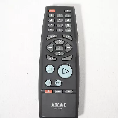 AKAI RC-Z102E VCR / TV Remote Control - Genuine OEM - Tested & Working! • $26.95