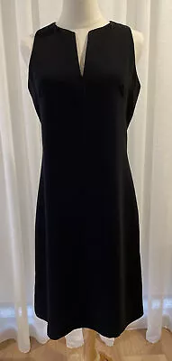 Basque Petites Black Dress Size 12 • $40