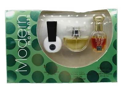 NOS Vintage Gift Set Stetson Woman Vanilla Fields Exclamation Perfume Bottles  • $24.35