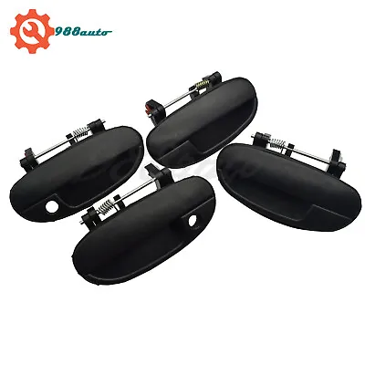 4PCS Outside Door Handle Front Rear Left Right For Daewoo Lanos 1995-2002 New • $41.89