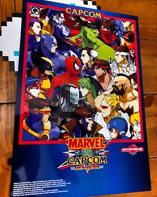 Marvel Vs Capcom Poster 13 X 19 • $9