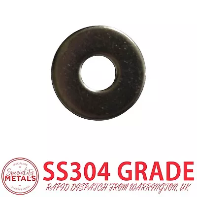 M5 (5mm) X 15mm | A2-70 Stainless Steel Penny Repair Mudguard Washers • £4.25