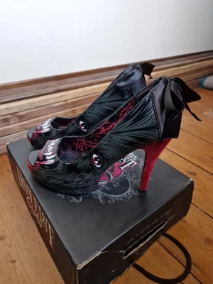 £20 • Buy Iron Fist WOLFBEATER Platform Peeptoe Heels Uk Size 7 Vgc Weerewolf Shoes 