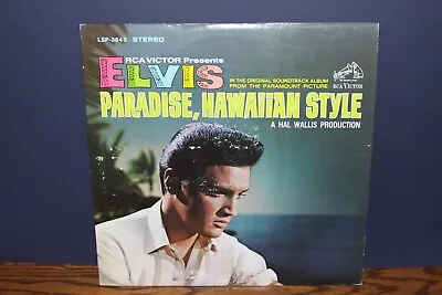 Vintage Elvis Presley Paradise Hawaiian Style Vinyl LP RCA Victor LSP-3643 • $12.95