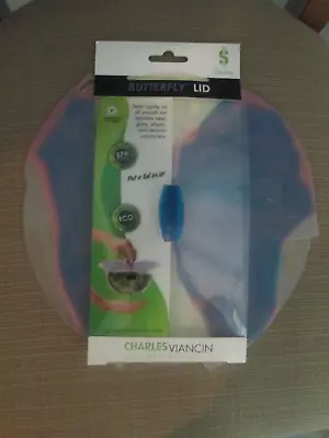 $10 • Buy Charles Viancin - Butterfly Silicone Lid 9  Diameter - New