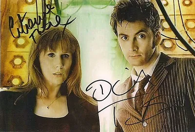 £0.49 • Buy CATHERINE TATE DAVID TENNANT DR WHO DONNA SIGNED AUTOGRAPH 6 X 4 PRE PRINT PHOTO