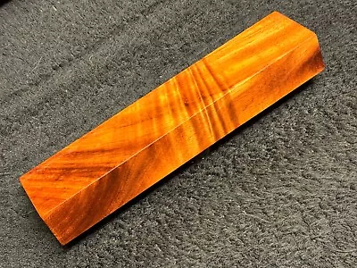 MASTER GRADE Hawaiian Curly Koa Billet Wood:  8  X 1.75+  X 1.125  • $25