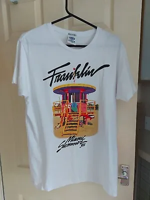 £10 • Buy Vintage 1992 Franklin Marshall Miami Tshirt Single Stitch New Old Stock No Tags