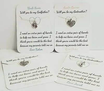 £2.49 • Buy Will You Be My Godfather, Godmother, Godfather, Godparents Request Card, 