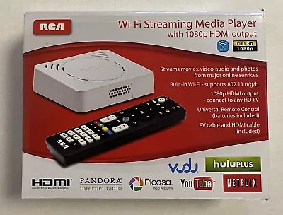 RCA Wi-Fi Streaming Media Player With 1080p HDMI Output NIB • $8