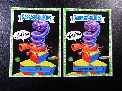 SP Green Q*Bert QBert Arcade Video Game Spoof 2 Card Set 2018 Garbage Pail Kids • $25.66