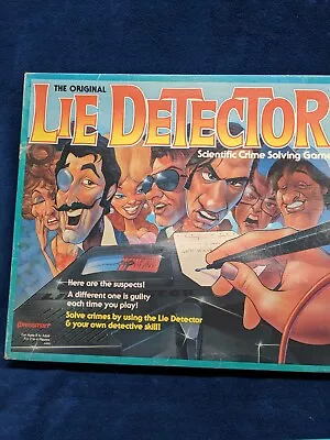 Pressman Original Lie Detector Crime Solving Game Complete And Working • £24.10