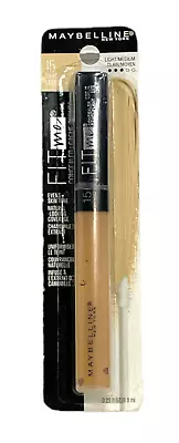 Maybelline Fit Me Concealer Light/Medium (15 Light) (0.23fl/6.8ml) NEW See Pics • $8.99