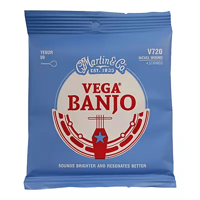 Martin Vega Banjo 4-String Tenor String Set • $9.99