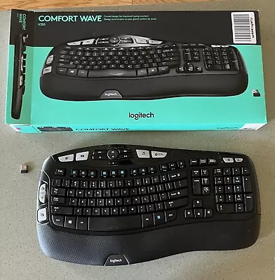 Logitech K350 Wireless Wave Ergonomic Keyboard • $19.98