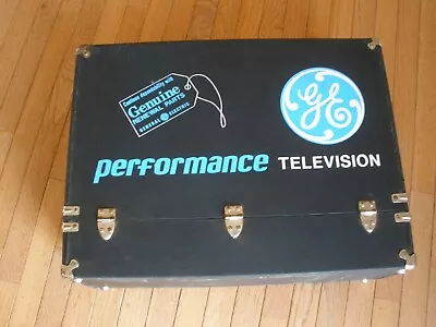 $89.99 • Buy Vintage 1960s GENERAL ELECTRIC VACUUM TUBE TV REPAIR CARRY CASE