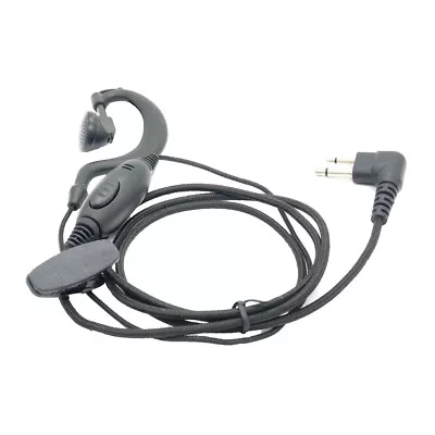 G-shaped Ear Hook Earphone Mic PTT Headset For Motorola Walkie Talkie • $4.18