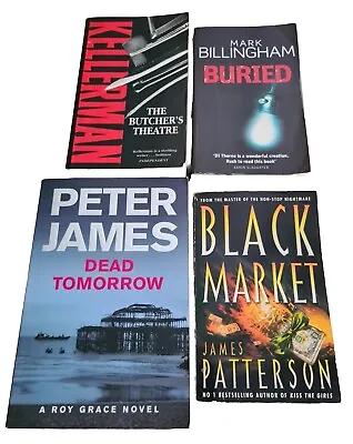 Peter James James Patterson Kellerman And Mark Billingham Bulk Lot  • $10