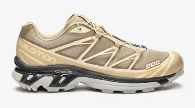 Salomon XT-6 Clear 416410 Safari Magnet Vanilla Ice Shoes Sail Men's USA 12 • $193.72