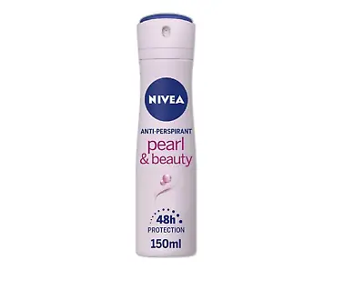 NIVEA Pearl & Beauty Anti-Perspirant Deodorant (150ml) 48hr Deodorant For Women • £6.28