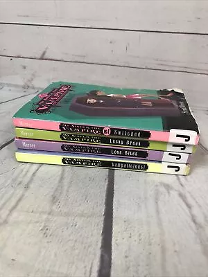 My Sister The Vampire Lot 4 Books Vampalicious Switched Love Bites Lucky Break • $8