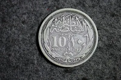 $35 • Buy 1916 - Egypt 10 Piastres Silver!! #j19023
