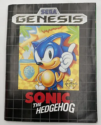 $24.95 • Buy Vintage Sega Genesis Sonic The Hedgehog ToeJam And Earl Double Sided Poster