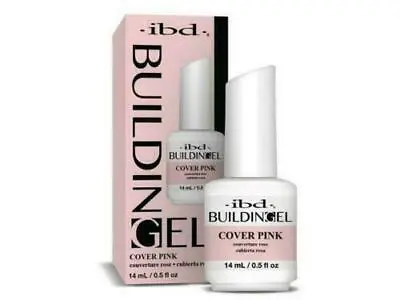 IBD Building Gel Hard Gel Nail Extension Cover Pink 0.5 Oz • $13.99