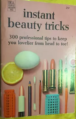 Vintage 1968 Dell Purse Book Instant Beauty Tricks 4069 Mini Booklet • $9