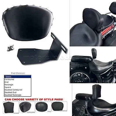 Driver Back Rest Backrest Rider Pad Kit Yamaha V-Star V Star 950 1300 • $85