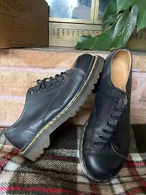 Vintage Dr Martens Doc Made England 8019 Men’s Size 6 Black Oxford Shoes • $60