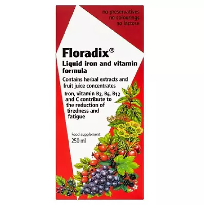 £13.95 • Buy Floradix Liquid Iron And Vitamin Formula Contains Gluten 250ml