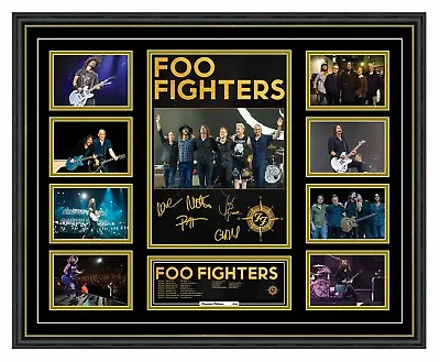 Foo Fighters 2023 Australia Tour Dave Grohl Signed Ltd Ed Framed Memorabilia • $129.99