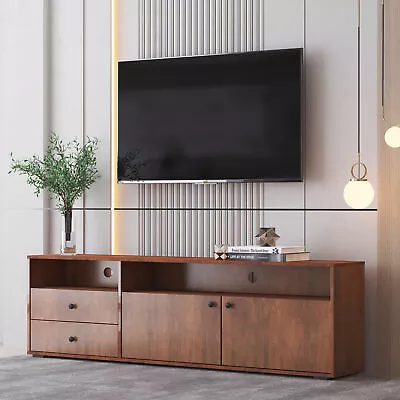 TV Cabinet  Paper Wood Entertainment Center Console Brand Hardware Impregnated • $168.66