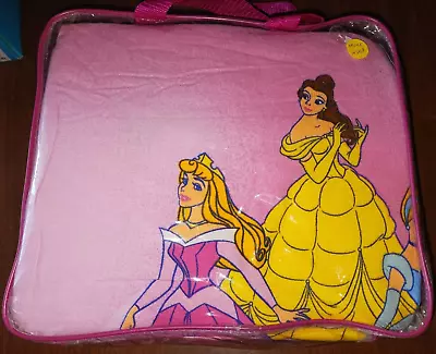 DISNEY PRINCESS Set Of Twin Bed Sheets (one Flat One Fitted) & Pillow Case • $20