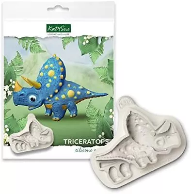 Sue Triceratops Dinosaur Silicone Mold For Cake Decorating & Crafts • $30.99