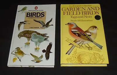 Colour Guide To Familiar Garden And Filed Birds Birds Of Mountain Regions Books • £10.99