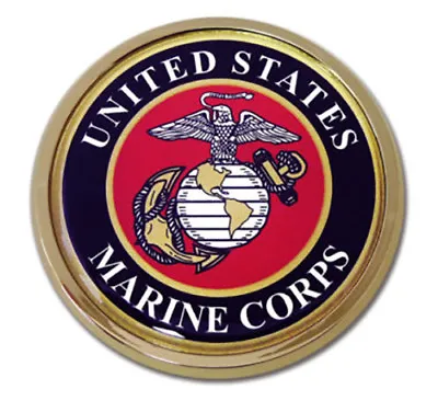 United States Marine Corps Seal Metal Auto Emblem • $18.95