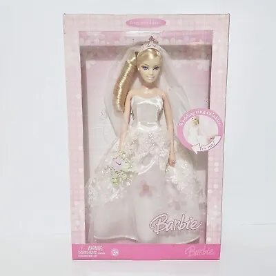 Barbie Every Girls Dream Doll Wedding Bride 2006 Mattel NRFB K8583 • $14.99