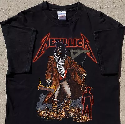 Vintage Pushead Metallica Unforgiven Tee Shirt 2000s Y2K Mens XL Music Band • $274.95