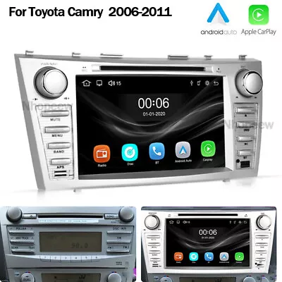 $151.99 • Buy For Toyota Camry 2007/2008/2009/2010/2011 8  Car Radio Stereo DVD Player Carplay