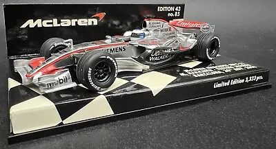 Minichamps 1/43 McLaren Mercedes MP4-21 Testing Barcelona Hakkinen - 530064399 • $59.99