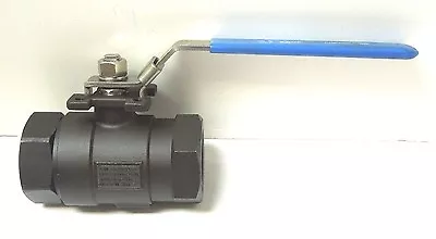 2  3000 PSI NPT RP Ball Valve Carbon Steel Body SS Ball TEF Seat 3600WC09-PLT-F • $95.80