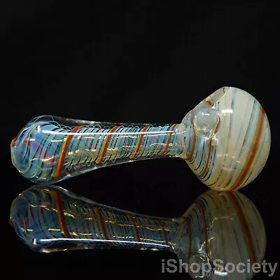 4.5  Fumed Spiral Vortex Tobacco Smoking Pipe Thick Collectible Pipes - P606A • $13.99