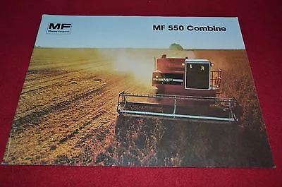 Massey Ferguson 550 Combine Dealers Brochure YABE3   • $19.99