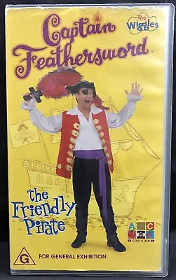 CAPTAIN FEATHERSWORD The Wiggles VHS 2000 GC FAST FREE POST • $39.95