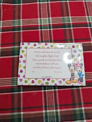 Disney Mickey & Minnie Mouse Party Invitations 50 Count  • $6